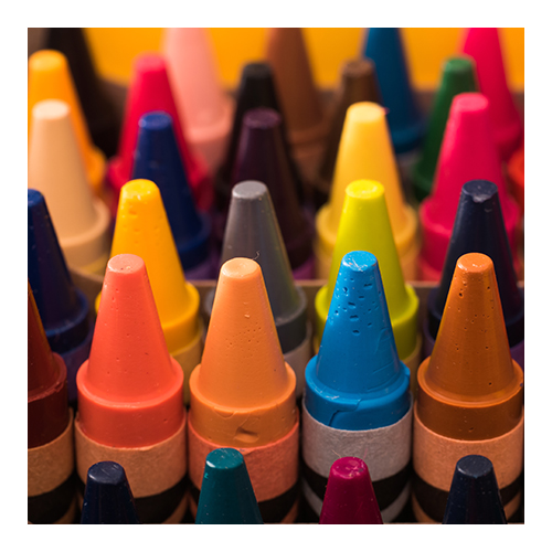 custom crayons